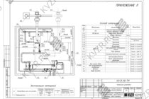 Схема подключения и монтажа водогрейного промышленного котла КВр-0.2